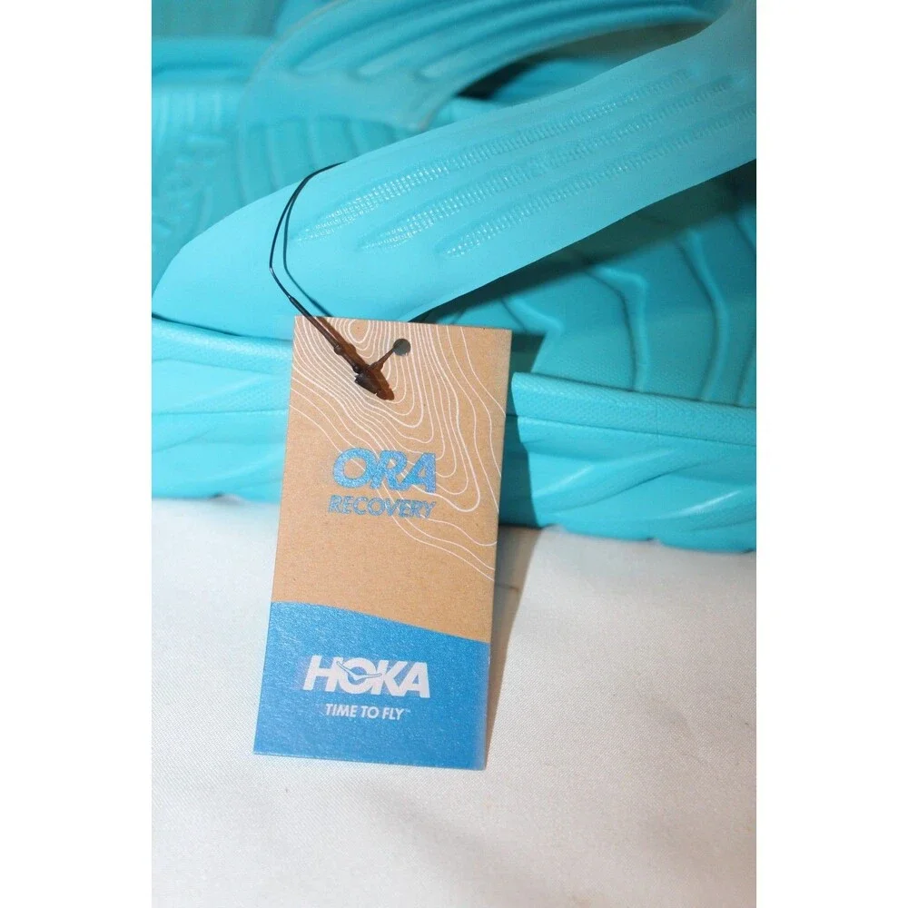 HOKA Men's‎ Ora Recovery Flip Flop Sandal BLUE NEW WITH TAGS